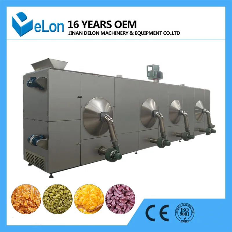 Automatic Fortified Rice Kernel Artificial Rice Extruder Processing Machine