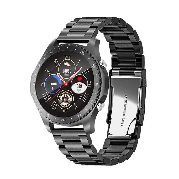 Popular style luxury round smart watch with camera supporting hand shake to take pictures