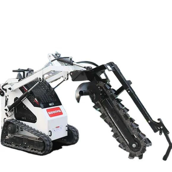 Micro Mini Crawler Skid Steer Loader Chinese Manufacturer Skid Steer Loader With Track