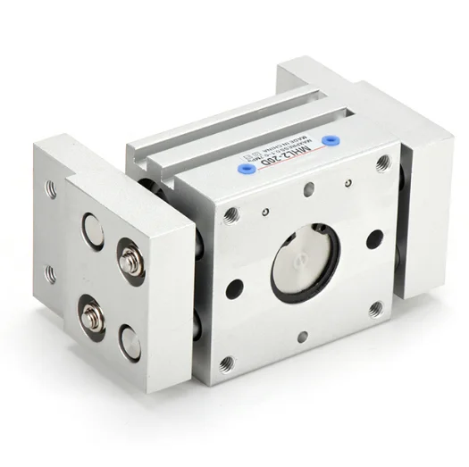 MHL2/HFT Type Double Acting Pneumatic Cylinder Wide Type Parallel Style Air Gripper For Automation Machinery