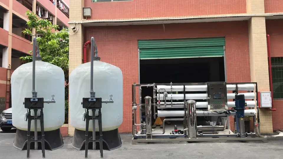 Reverse osmosis water purifier machinery suitable for industrial reverse osmosis water treatment plant equipment