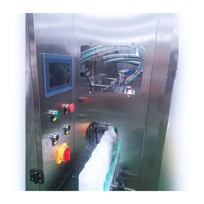 Automatic Liquid Soap Body Lotion Shampoo Paste Honey Gel Sauce Bottle 8 heads Filling Machine Production Line