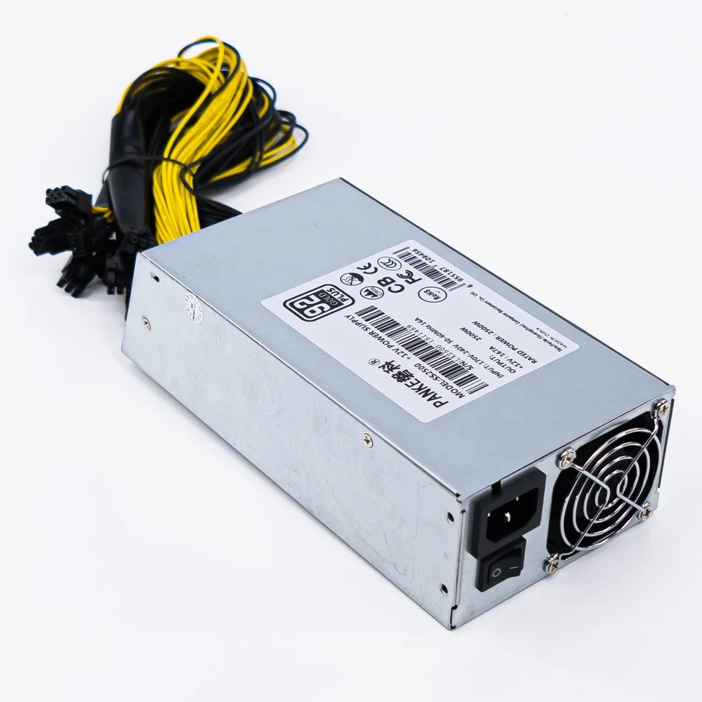 2000w power supply mining for all miner single voltage 220V