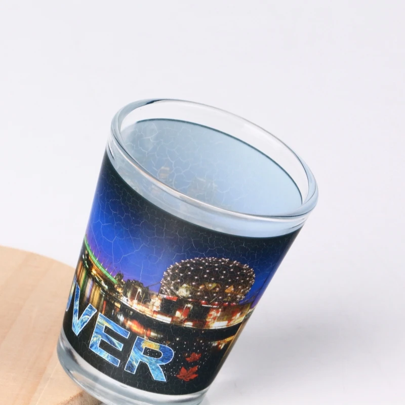 Shot Glasses Top Seller Custom Printed Souvenir Shot Glass Tequila Glass Souvenir Shot Glass