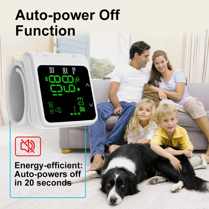 Portable Automatic Tensiometros Blood Pressure Machine Sphygmomanometer Electronic Digital Bp Monitor Blood Pressure Wrist