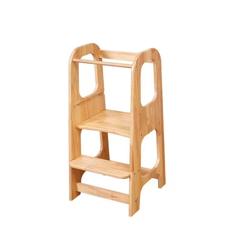 Custom Wooden Kitchen Helper tower for Kids Height Adjustable Learning Tower Toddler Step Stool