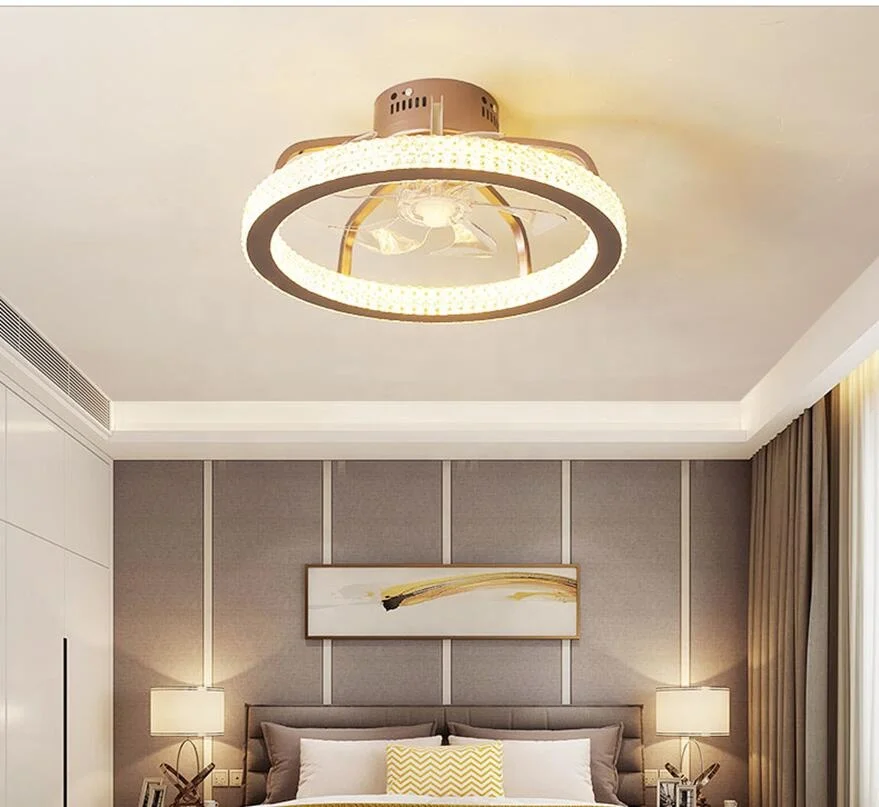 
2021 New Low Profile Quiet Electric Fan with 7 ABS Blades Modern Design 