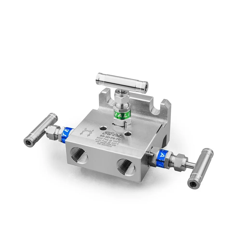Трубопровод с 3 клапанами трубопровод тремя из нержавеющей стали psi