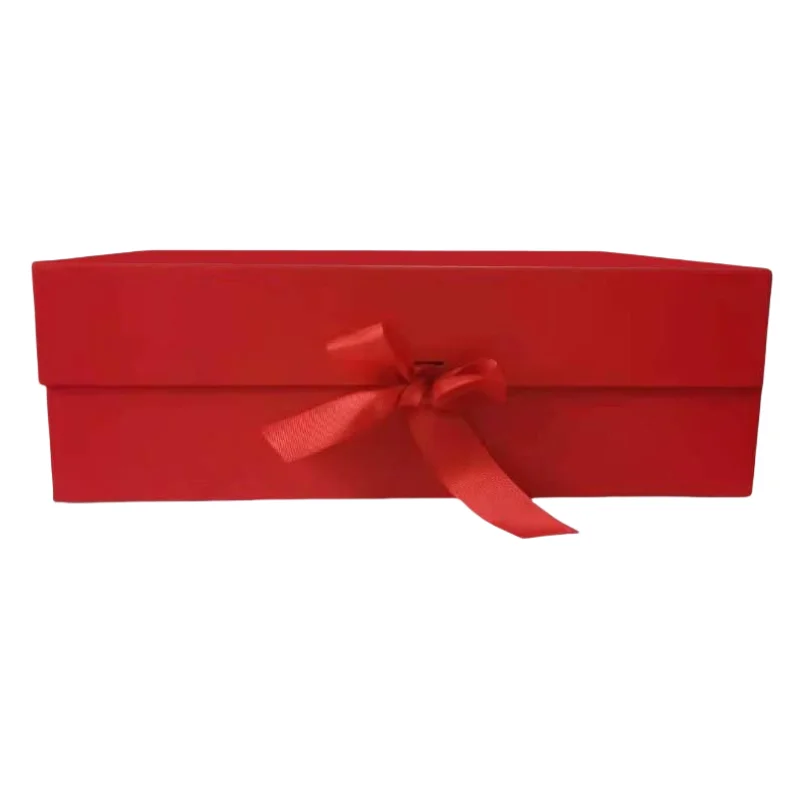 Factory Luxury Big Wedding Luxury Collapsible Cardboard Clothing Shoes Magnetic Closure Packaging Folding Paper Gift Box