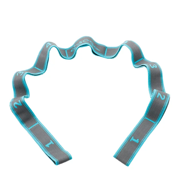 Slimming Resistance Band Yoga Auxiliary Stretching Belt Adult Latin Training Elastic Bands Beginner Pilates Multi-Functional