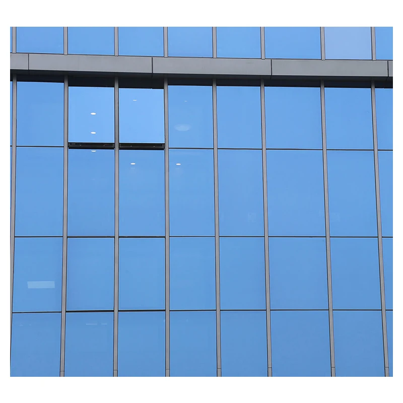 Guangdong Hihaus beautiful facades unitary exterior aluminium glass window and curtain wall