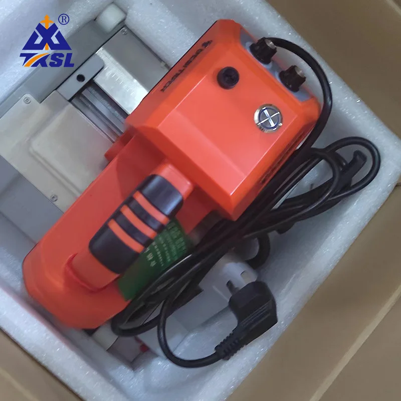 Fully Steel press wheel automatic geotextile membrane drainage board double track climbing welding machine