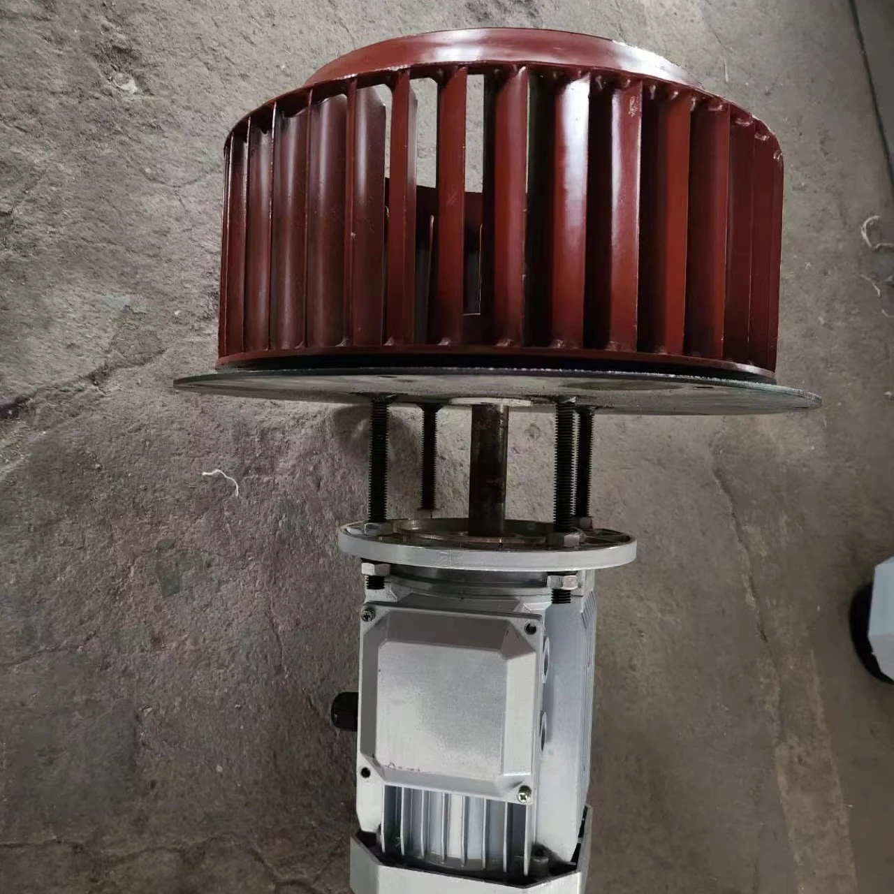 Rotary oven spare parts fan motor rotary motor with reducer