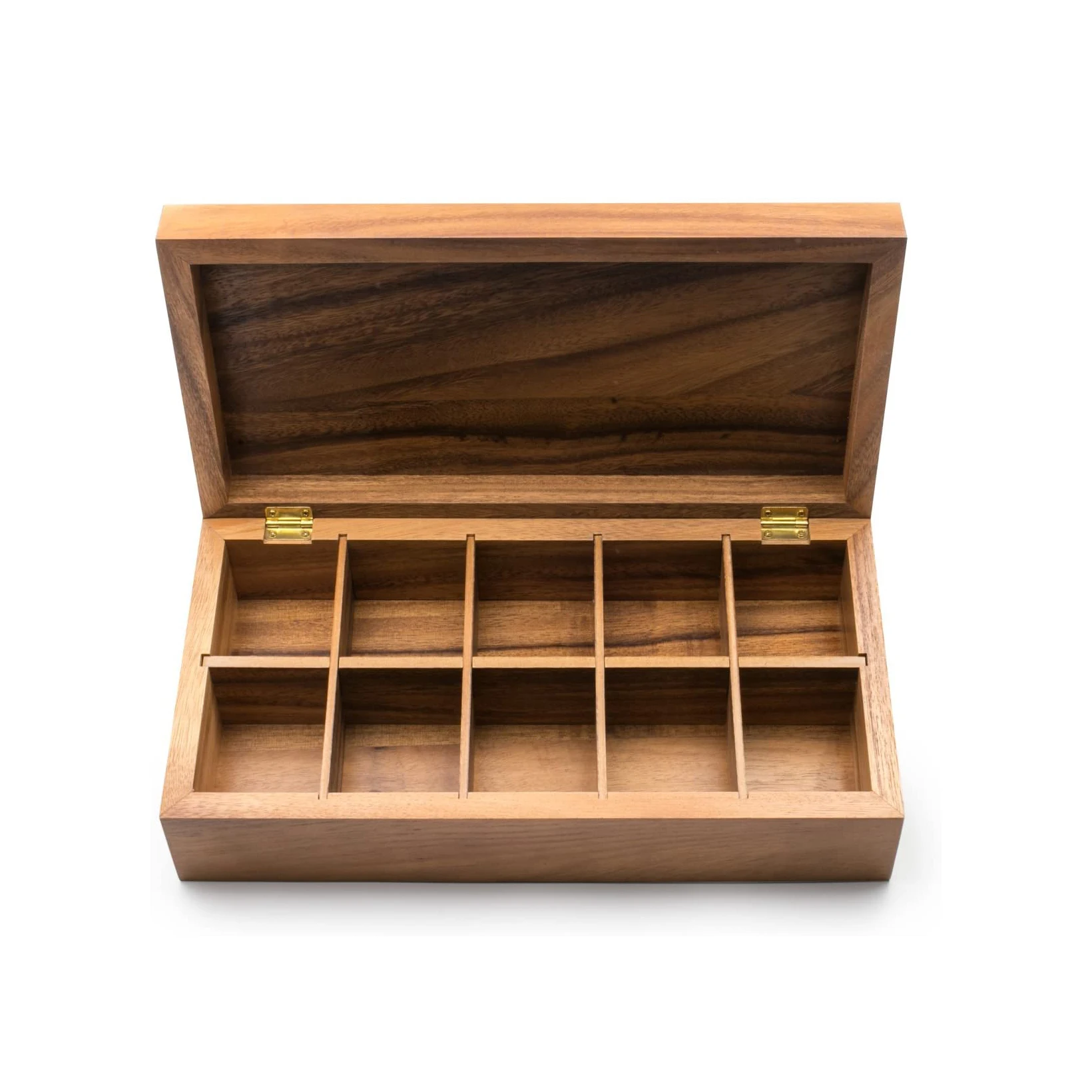 Новый Креативный новый деревянный ящик для хранения чая для чайного ассортимента оптом