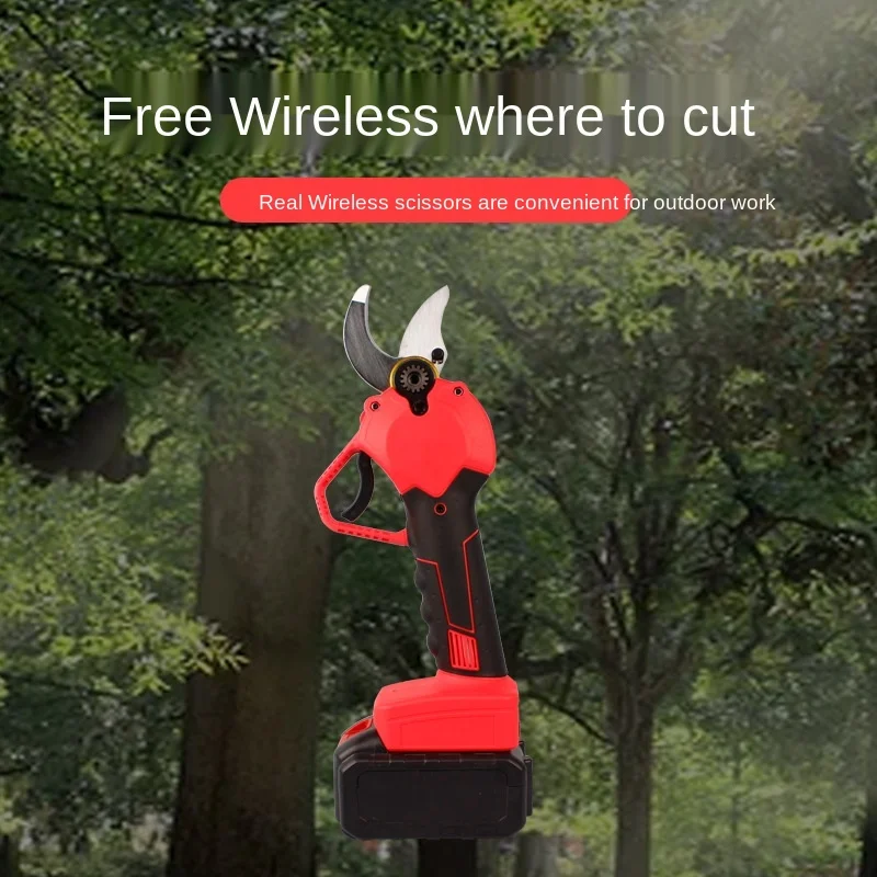 32mm cordless progressive battery powered scissors pruning professional electric pruner vineyard electric pruning shears