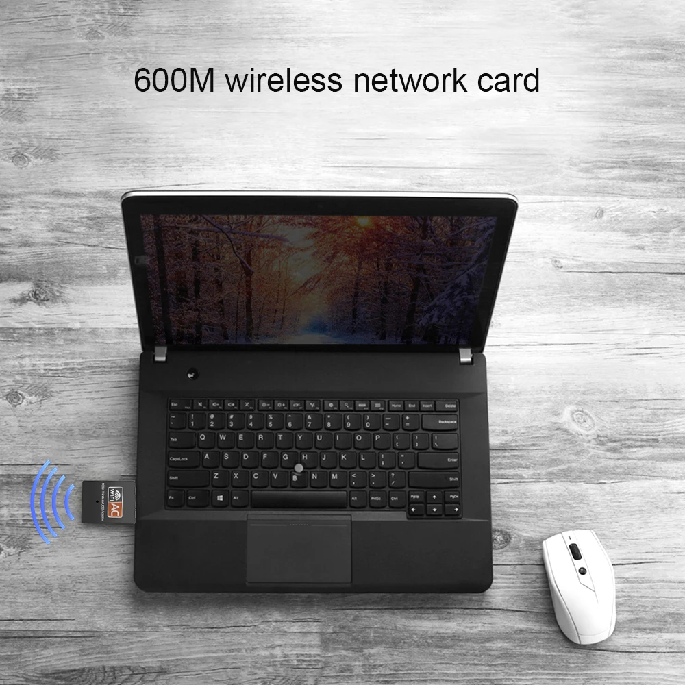 Беспроводной USB Wi-Fi адаптер Tplink 600 м сетевая карта приемник 2 4 ГГц/5 ГГц Двухдиапазонные антенны компьютерная сеть LAN