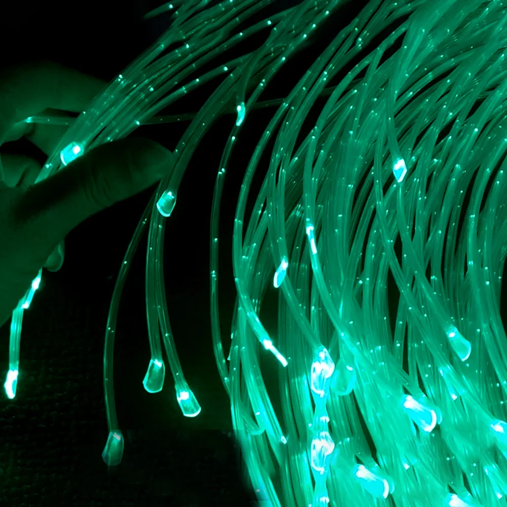 led light sensory toys fiber optic carpet rugs lights for kids educational training