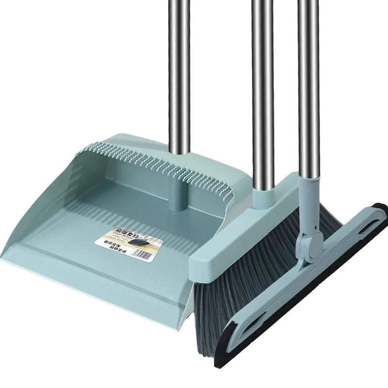 New design Plastic Magic Stick Telescopic Handle Cleaning Floor Broom with cleaning duster for indoor cleaning