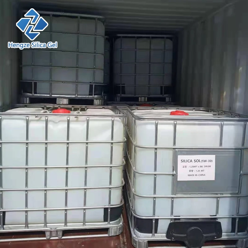 10-20nm SiO2 chemical liquid ludox 30 binder grace material Silica Sol Colloidal Silica Gel