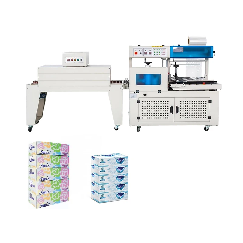 Pp Pe Film Heat Shrink Packaging Machine Film Wrapper Heat Shrink Packing Machine For Packaging Production Line