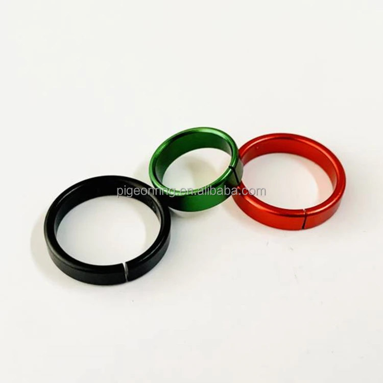 High Quality Big Size Open Aluminium Poultry Rings Split Aluminium Peacock Ring Ducks Leg Rings