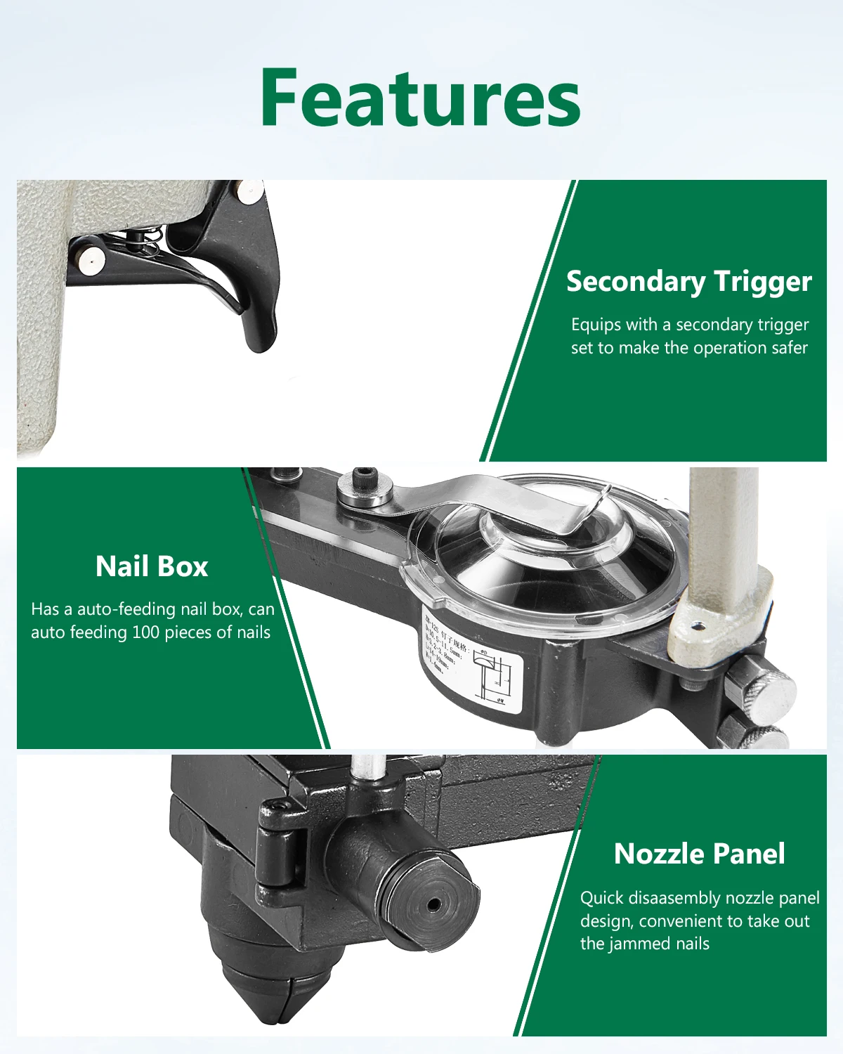 Drawing Pins Office Map Metal Thumbtack Thumb tack automatic deco nailer industrial grade deco nailer gun