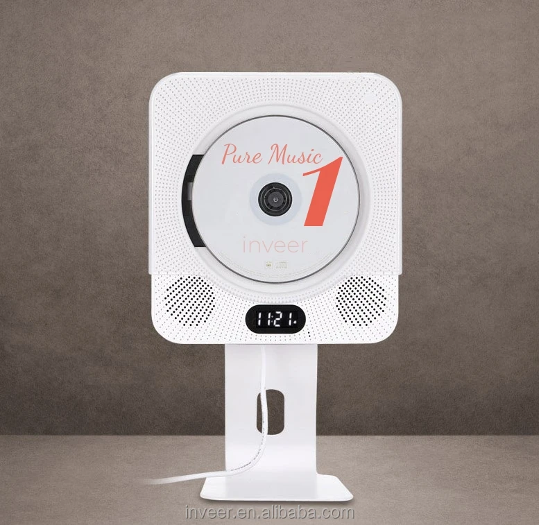 Частный дизайн функция BT и FM-радио inveer портативный CD-плеер с динамиком домашним DVD-плеером проигрыватель