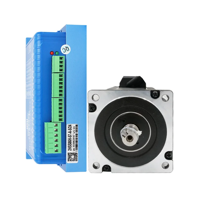 86J18118EC-1000-LS+2HSS86H Closed loop stepper motor nema 34 for cnc router