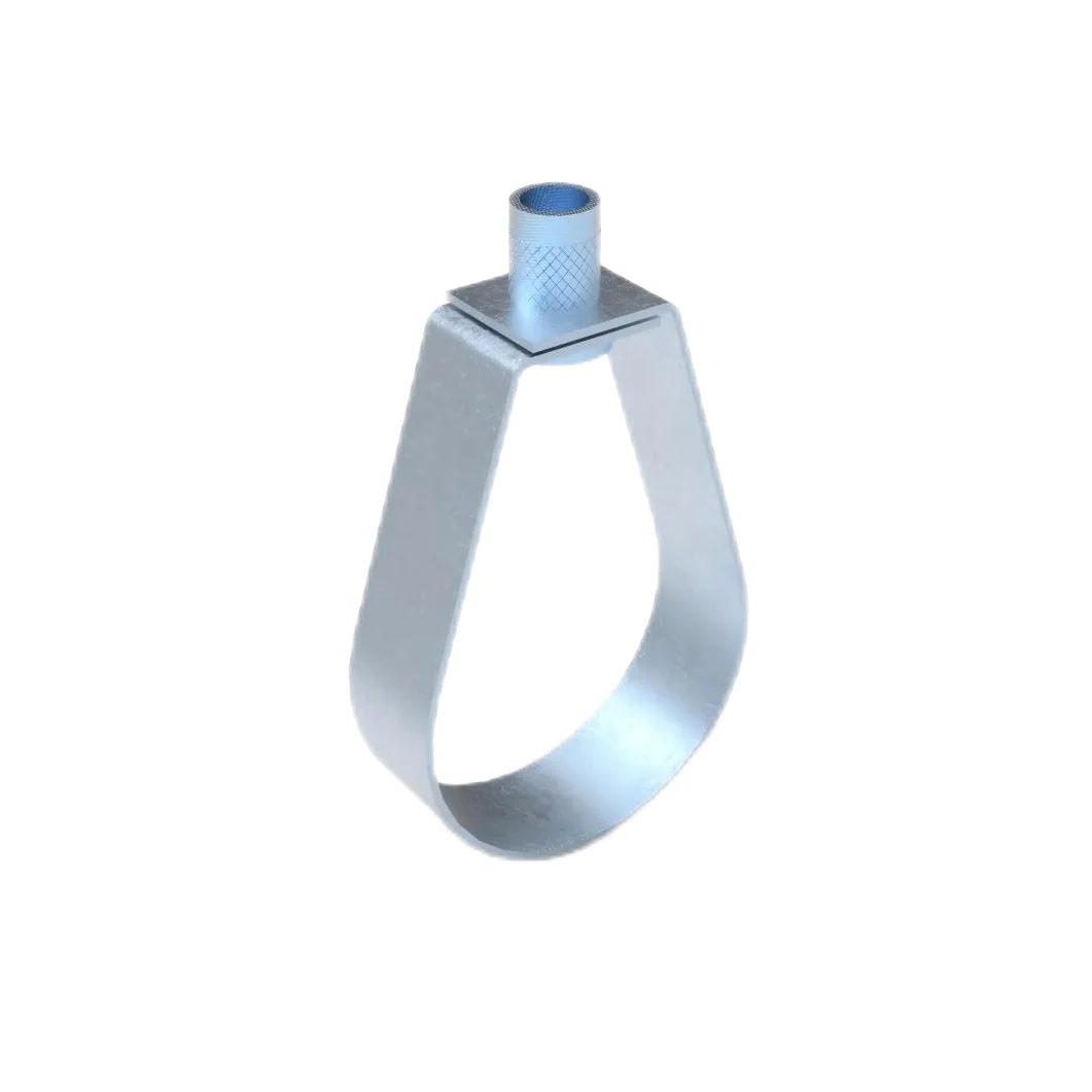 UTT40 Electric Galvanized Carbon Steel Swivel Loop Hanger Pear Shaped Hinged Pipe Clamp Sprinkler Clamp