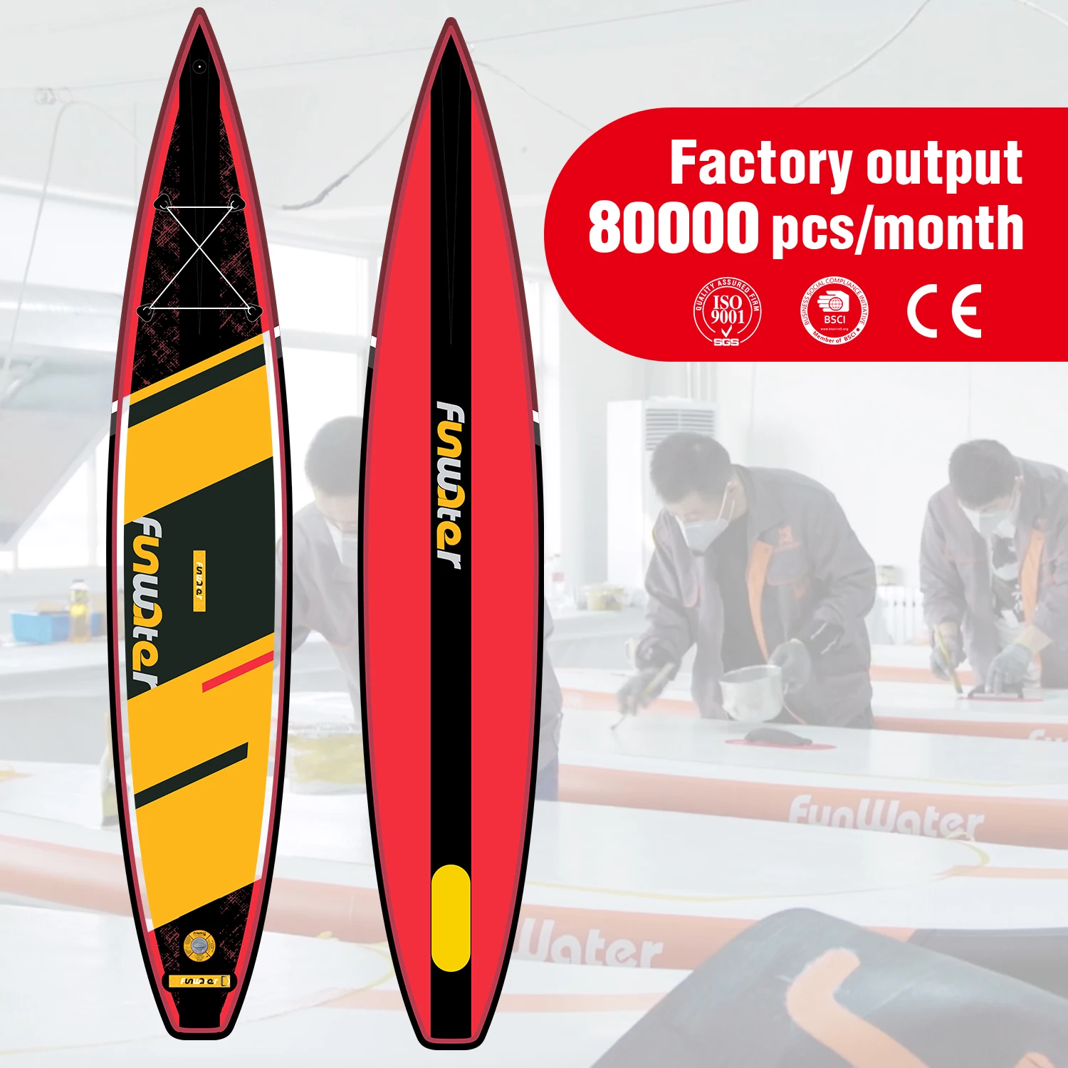 BSCI / CE OEM China supplier wholesale custom 2023 New design sadhu board sup serfing bombitto stormline sub