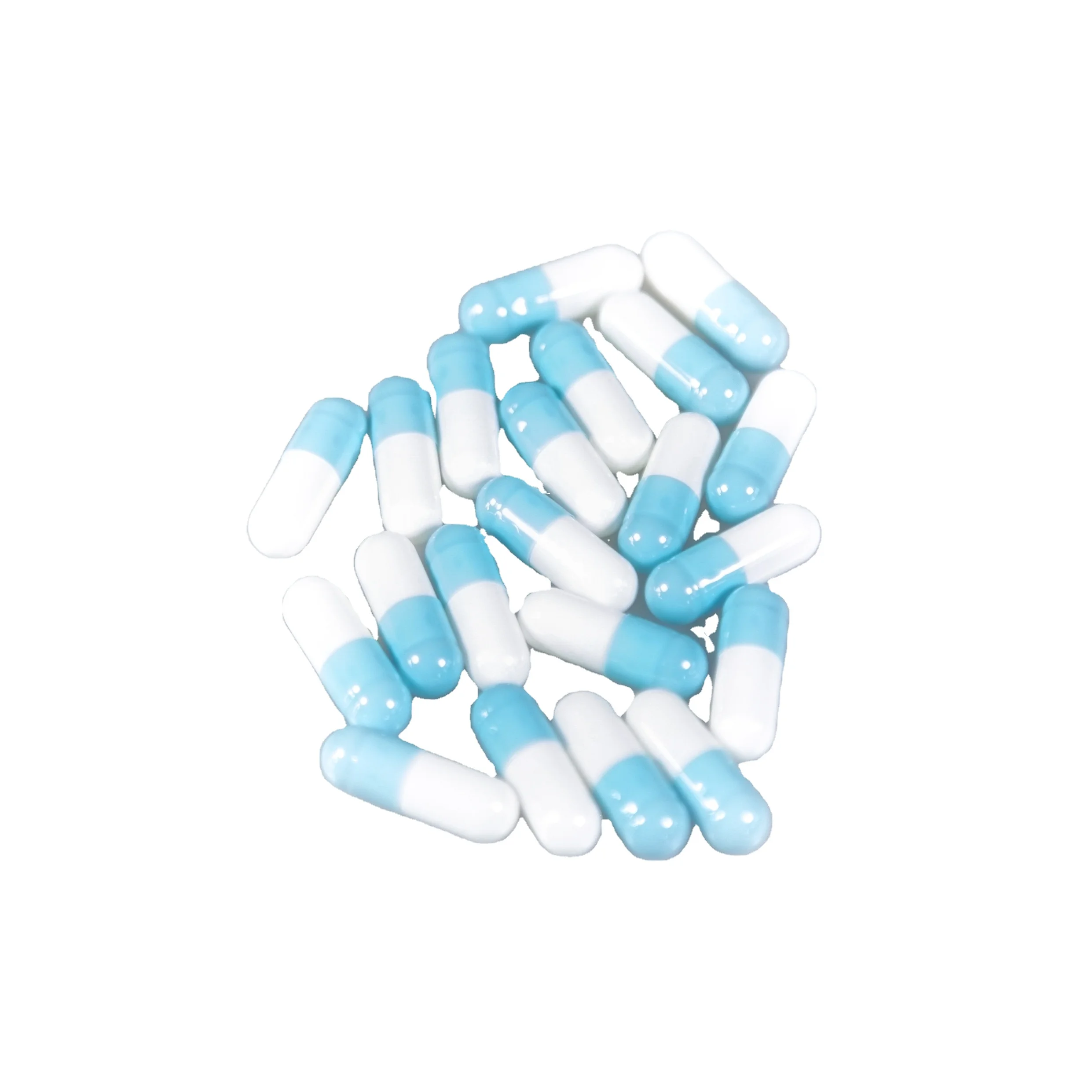 China factory price empty hard gelatin capsule  Color size 00 capsule customized printing logo