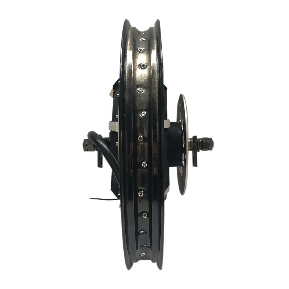 QS273 8000W 12000W 50H Electric Motorcycle Spoke Hub Motor V3 Type 200mm Drop Out