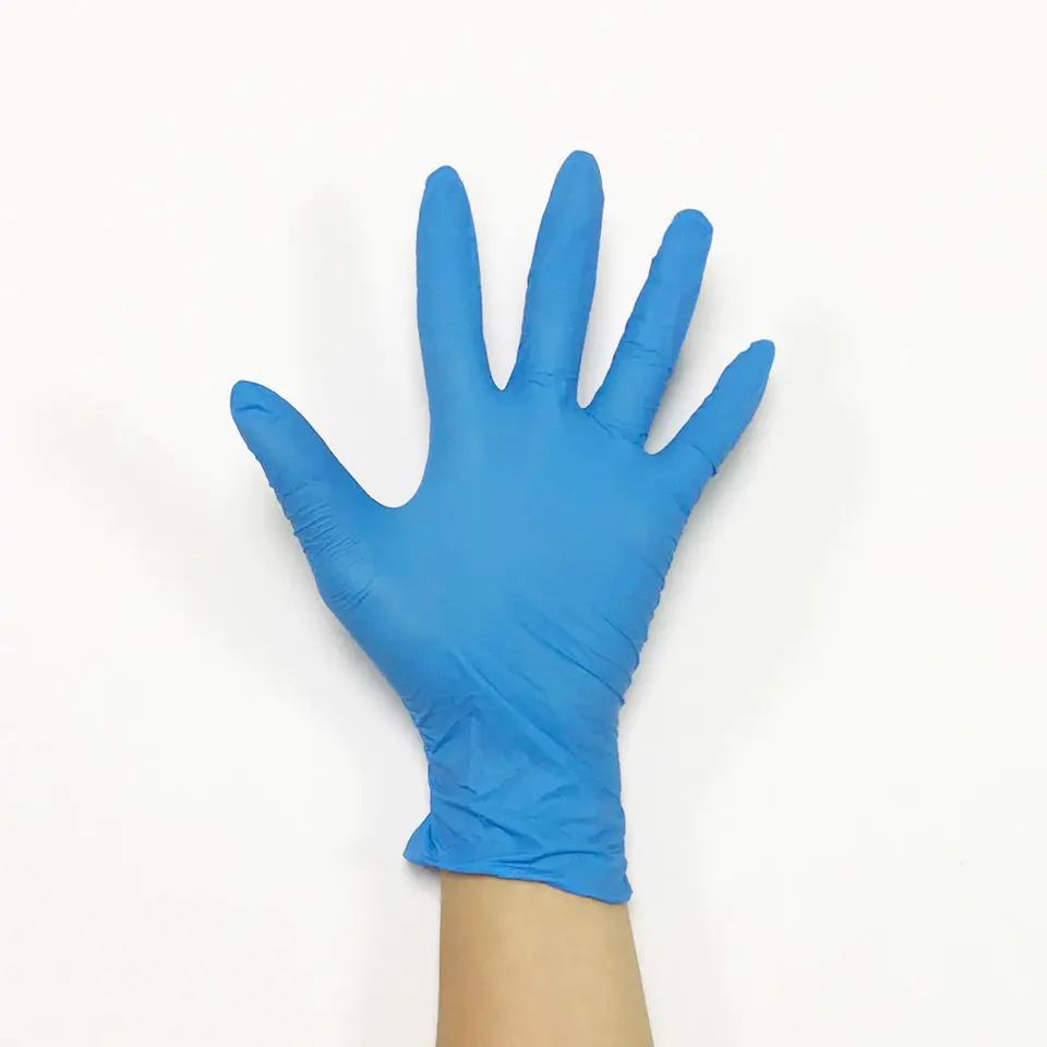 Powdered and powder free Disposable latex examination glovees malaysia manufacturer with ISO,CE certificates