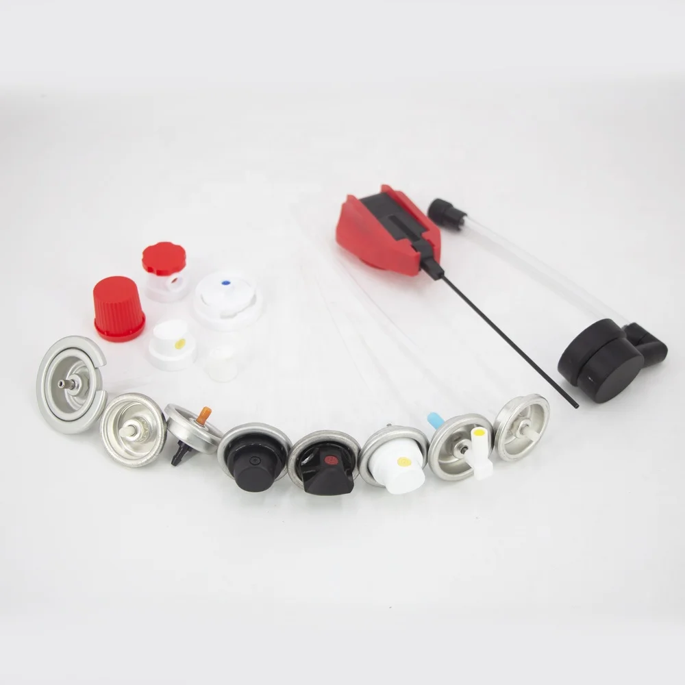 Customized Valve Actuators for Aerosol Spray Tin Can Refrigerant Gas Can