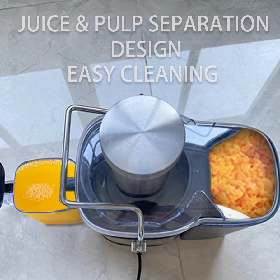Canmax 800w Large Commercial Orange Juicer  Automatic Fruit Juicer Extractor Machine Big Mouth Professional Orange Juicer