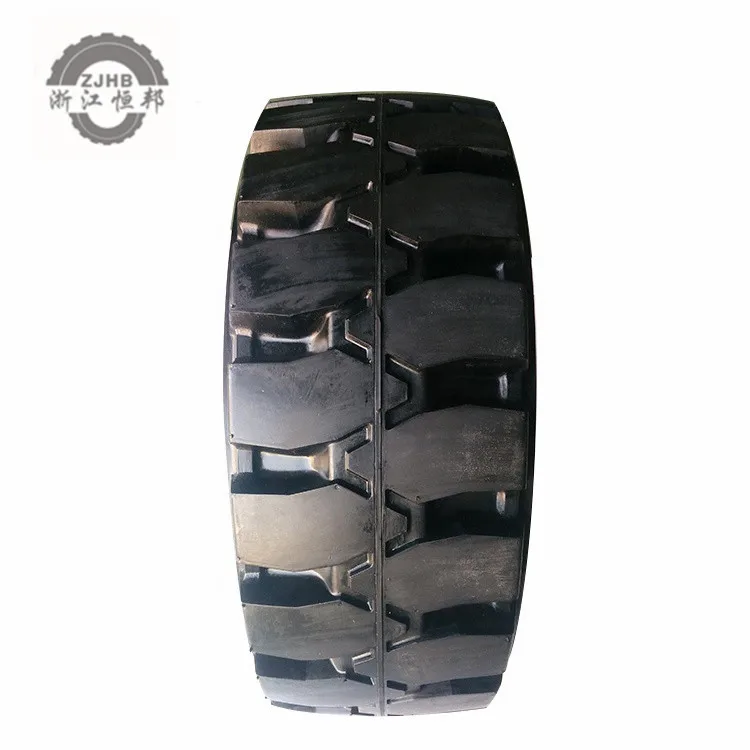 Chinese Forklift parts solid wheel tire 23x9-12 for Linde