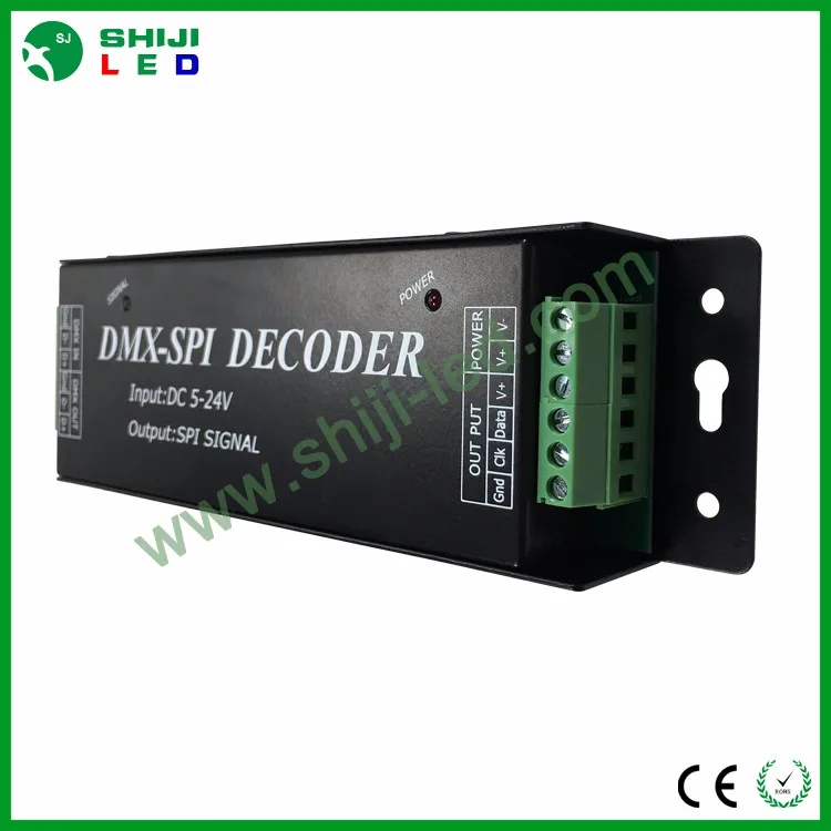 DMX512  Decoder automatic led controller DC12V-DC24V  for Led  lighting