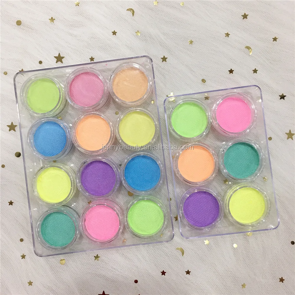
2020 Hot sale Pastel Liner Face/Body Painting For Adult & Kid Glow Under UV light Halloween,Drama Cosmetics Make up 