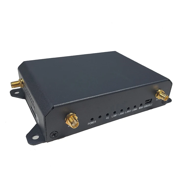 STR800-4S(V3) openwrt промышленный 4 аппарат не привязан к оператору сотовой связи Wi-Fi маршрутизатор с dual SIM Слот для карт памяти