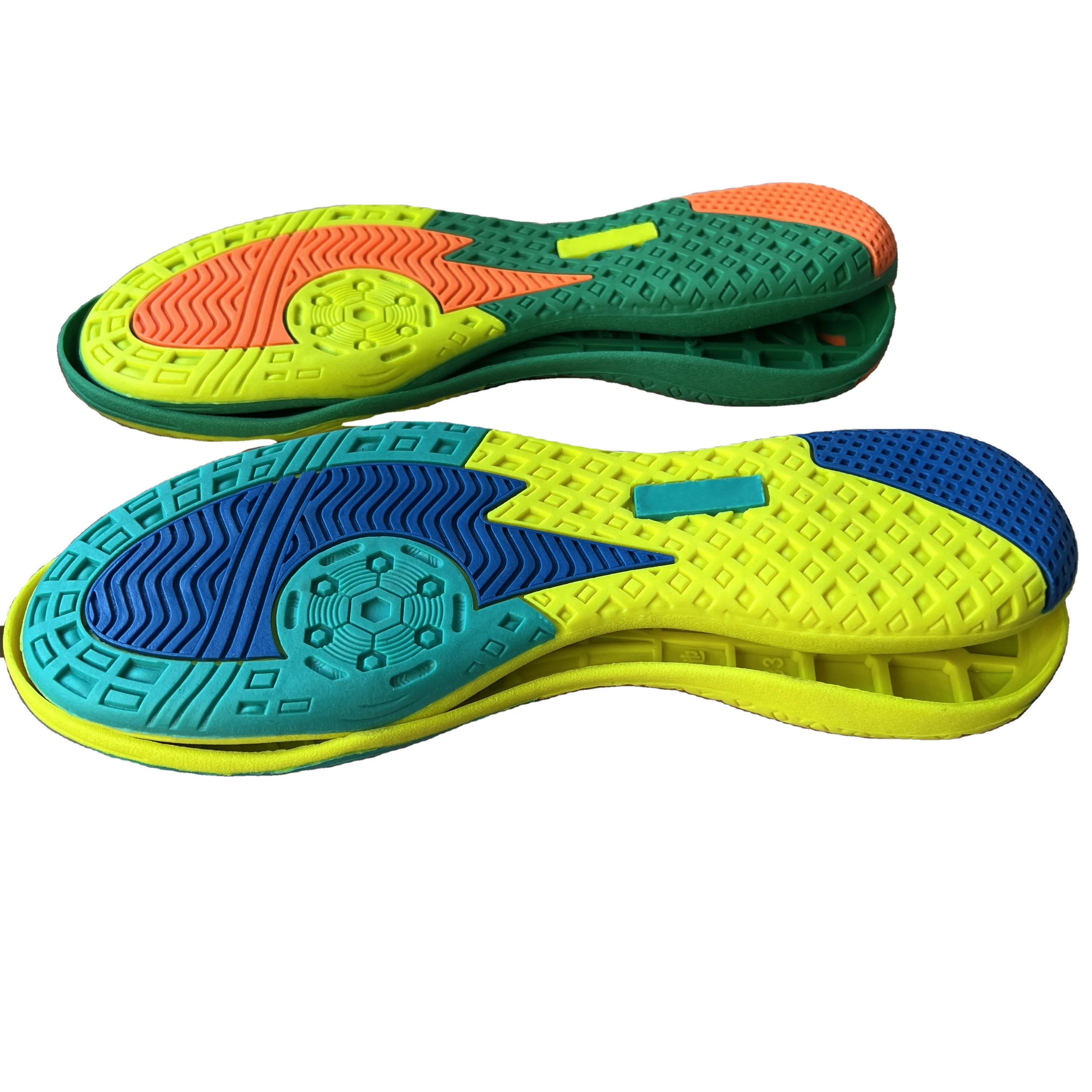 Football sole pu insole tpu outsole tpu granule for sole plastic injection molding 2021 tpu shoe uppers