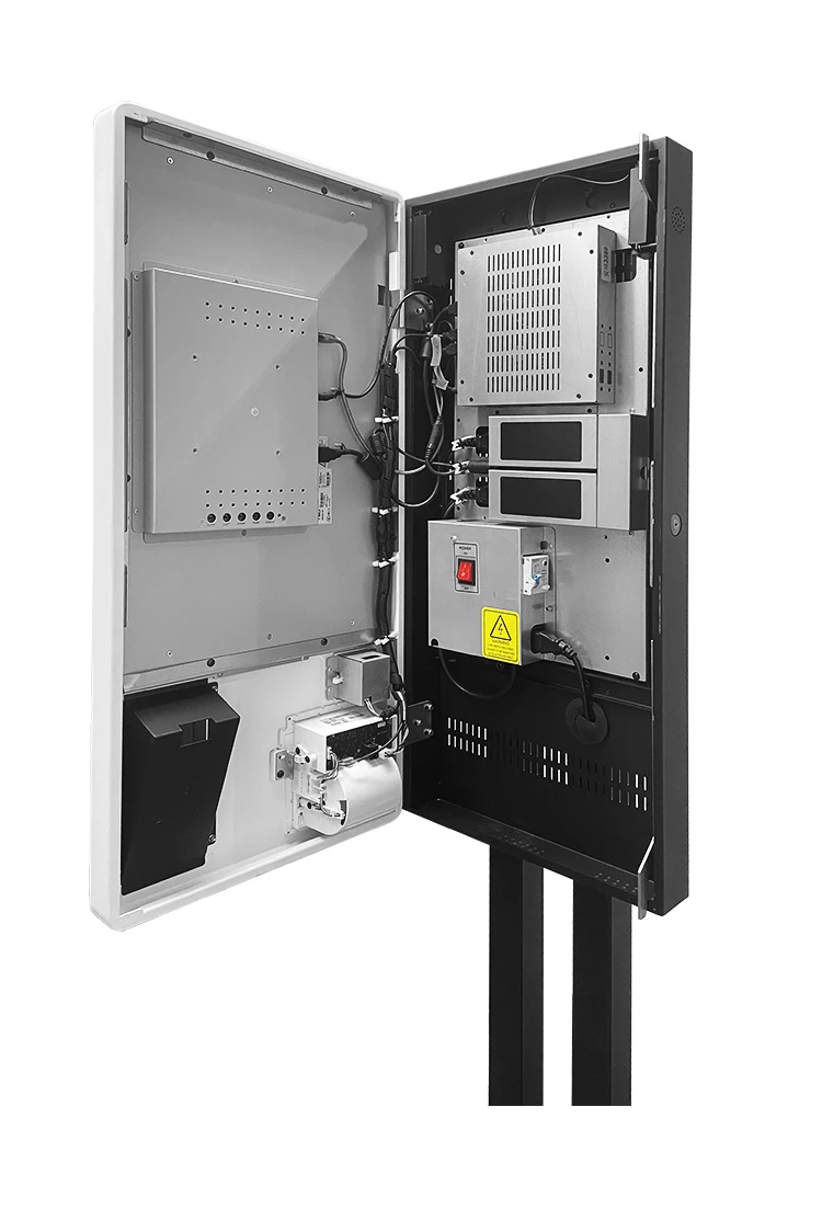 wall mount touchscreen e 24 inch all in one payment terminal kiosk