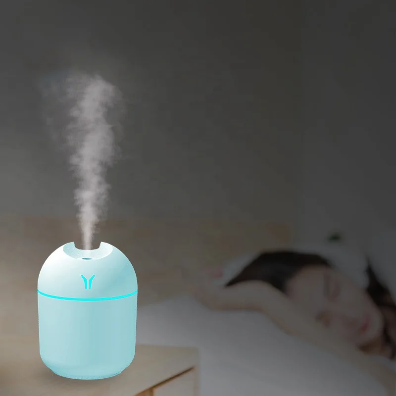 Mini Air Humidifier Aroma Essential Oil Diffuser USB Mist Maker Aromatherapy Humidifiers for Home office 220ML