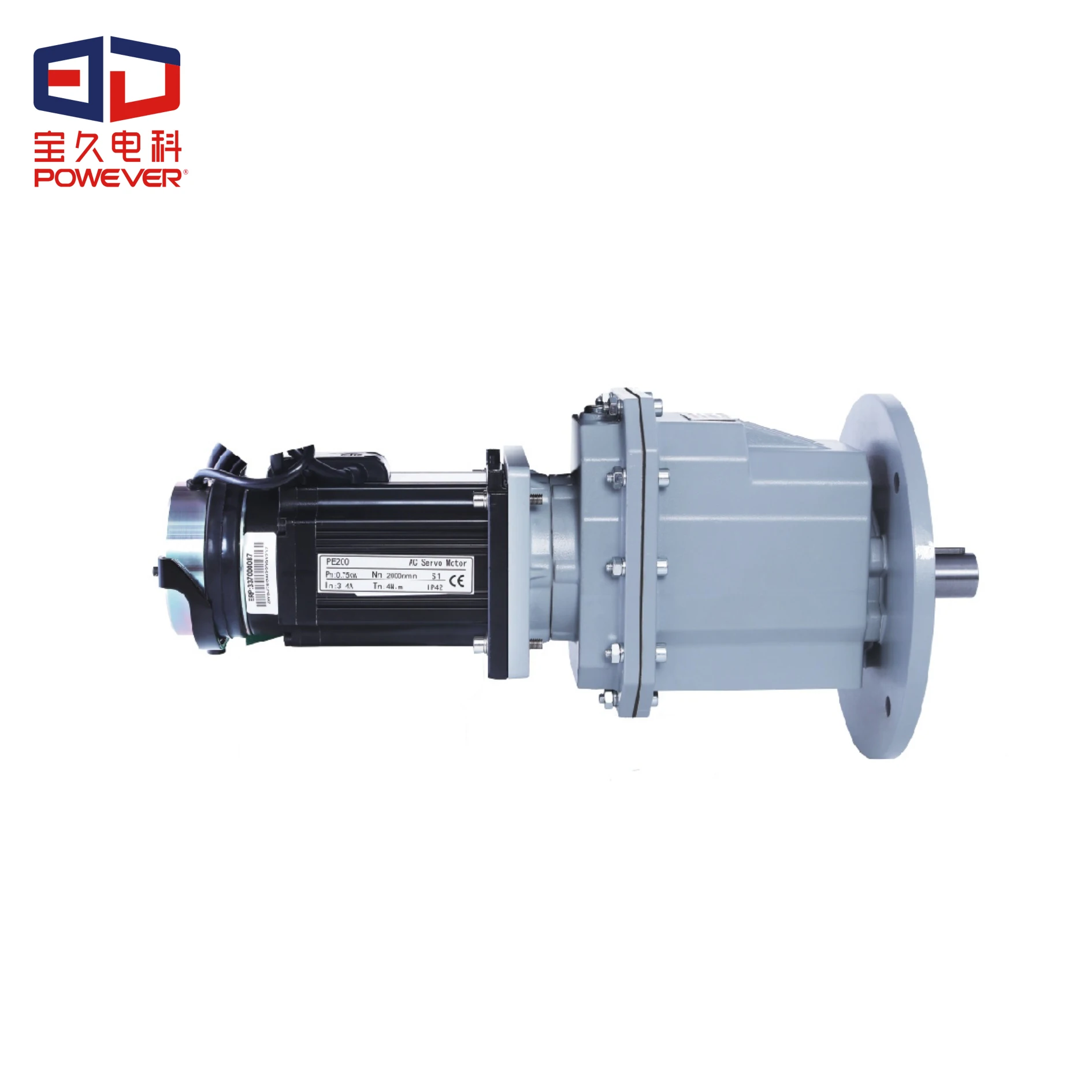 High-Precision A4 750W Servo Motor for Automatic Door with Synchronous Control and Easy Setting for High-Speed Spiral Doors