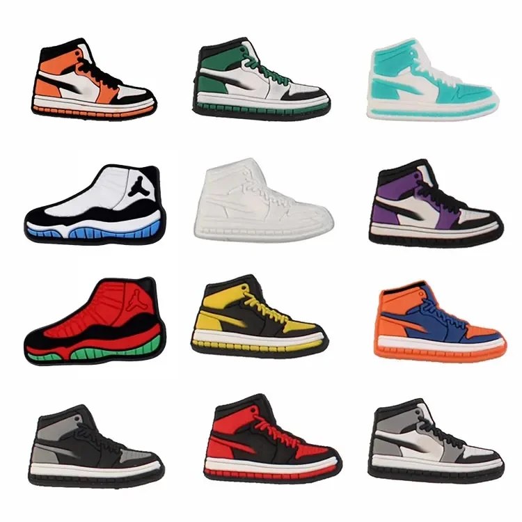 Wholesale croc charms luxury designer shoe charms for sneakers croc charms 	crockely-accessories designer