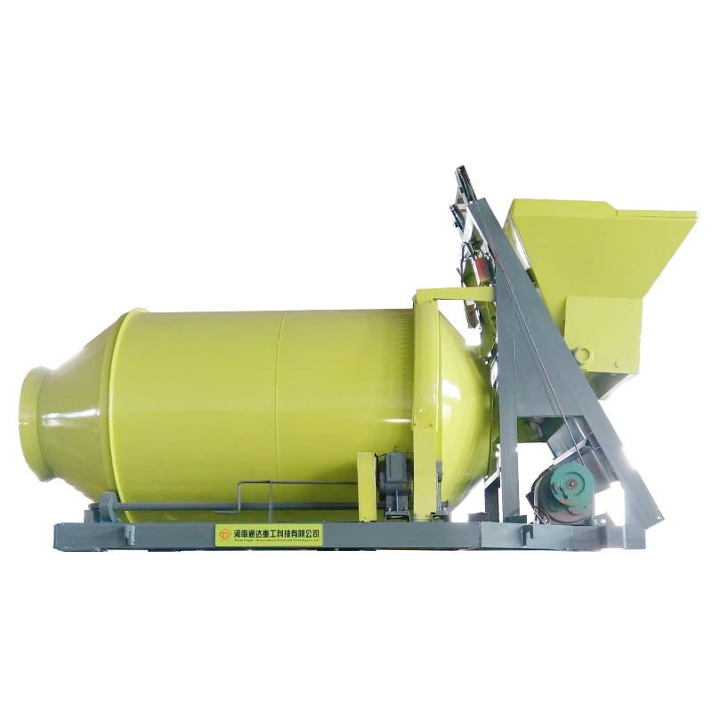 Electric Large Bb Fertilizer Powder Rotary Drum Roller Mixing Machine Mixer Blender Price Commercial
