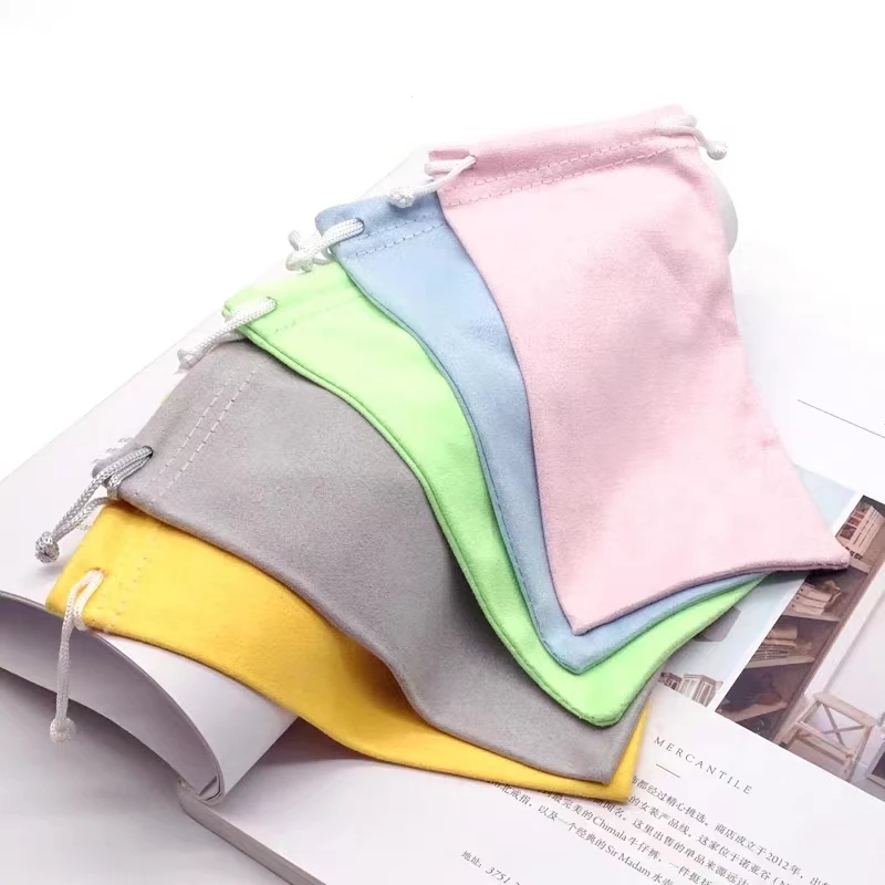 Multi-Function Custom Design Microfiber Electronic Product And Mobile Phone Storage Pouch