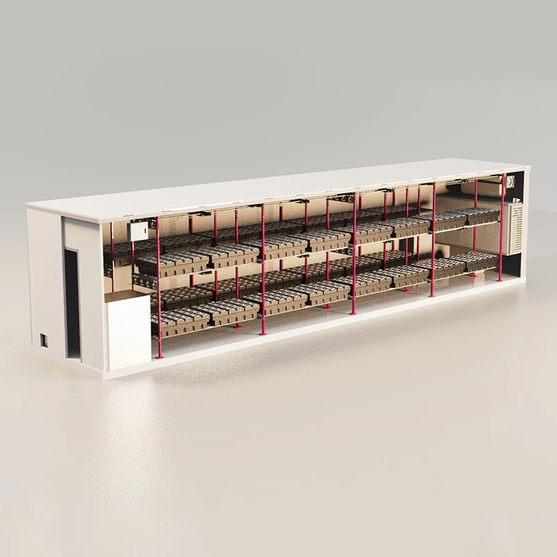 40HQ Shipping Container Farm Indoor Microgreen Aeroponics Farming Container Grow Container with Vertical Aeroponics System