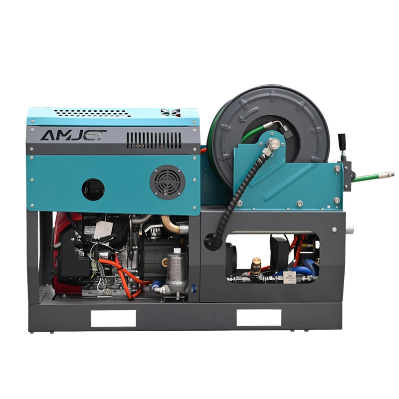 Hot sale new sewer cleaning machine fast cleaning pipe pressure washer machine Electric sewer pipe cleaner Jet