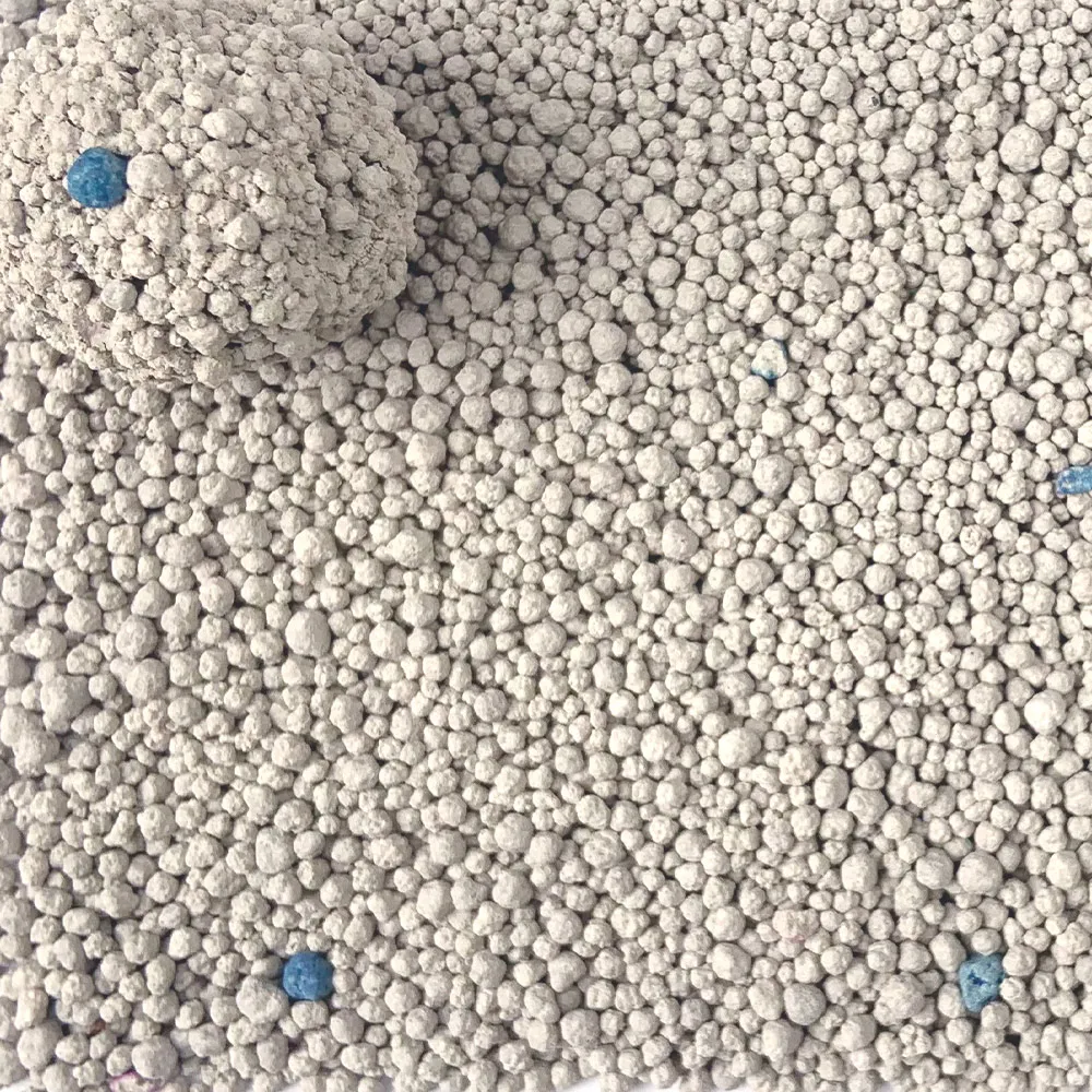 High Quality Gray White 1-2mm Low Dust Natural Premium Fresh Bentonite Cat Litter 5L 10L 25L 5KG 10KG 20 KG 2025
