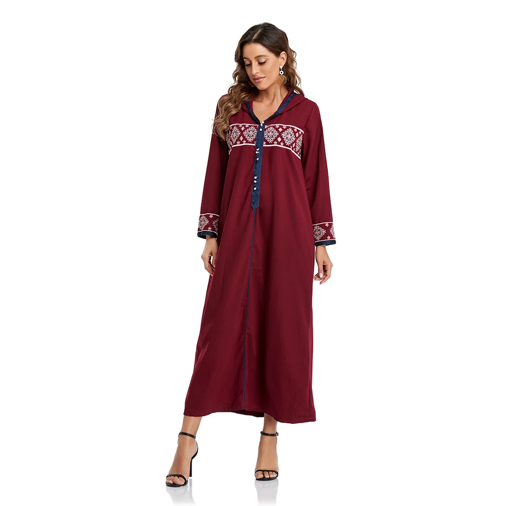 Touchhealthy supply traditional muslim clothing muslim wedding dress abaya